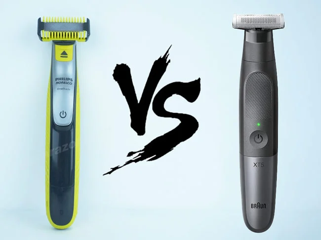 You are currently viewing Philips OneBlade Turbo2X Face & Body (QP2824) vs Braun Series XT5 (XT5100): Which Hybrid Trimmer Should You Buy?
