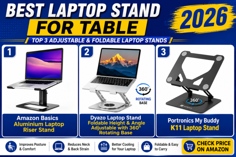 Best Laptop stand for table